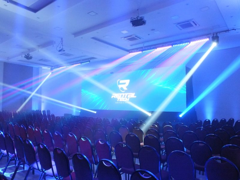 Painel de led - evento corporativo