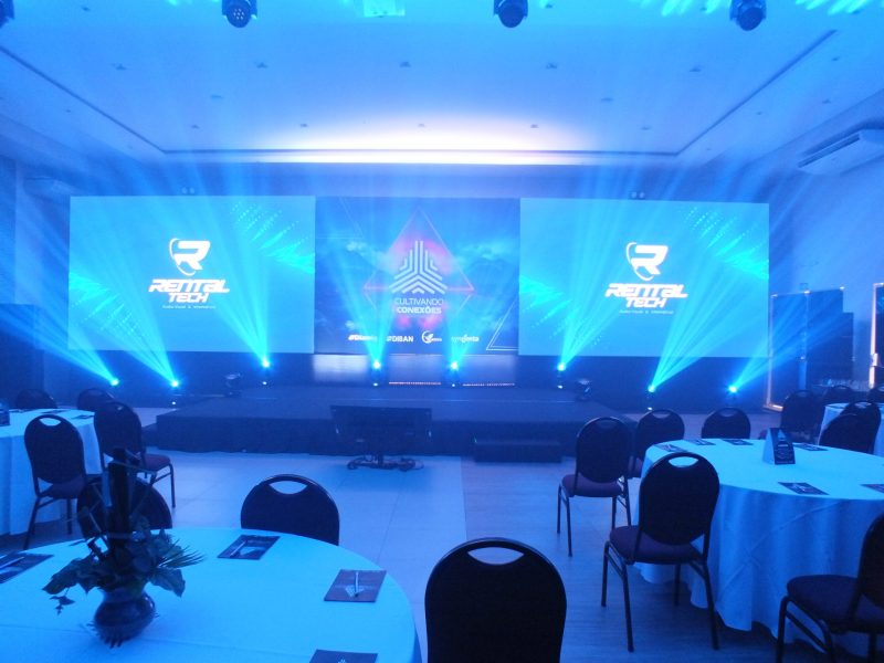 Painel de led - evento corporativo